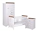 Tutti Bambini 3 Bears 3 Piece Room Set (White)
