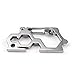 Produktbild CFPacrobaticS EDC Para-Biner Edelstahlschlüssel Flaschenöffner 1/4 Zoll Hex Bits Tool Silber