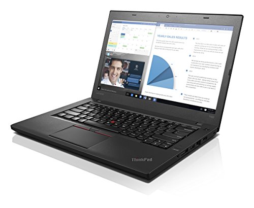 Lenovo ThinkPad T460  14 inch  Notebook Core i7  6600U  2 6GHz 8GB 256GB SSD Webcam Windows 10 Pro 64-bit  Integrated HD Graphics 520 