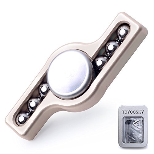 Spinner Toy Hand Spinner for ADD ADHD Hand Fidget Spinner Toy Stress Reducer Made of Aluminum Alloy 606 Silicon Nitride Ceramic Ball Bearing Detachable
