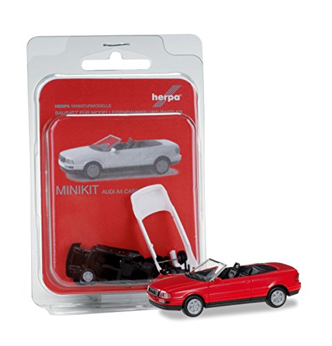 Preisvergleich Produktbild Herpa 012287-004 - MiniKit: Audi 80 Cabrio