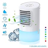 🍃【3 Velocidad & Silencioso】-- Tiene tres velocidades de viento que son poder ajustar (alta, media, baja), la velocidad máxima de rotación del ventilador llega a 3.24 m / s, la guia de viento se puede ajustar manualmente arriba-abajo dentro 80 grados, elija el área de soplado que desear. La velocidad del viento mínimo es 45 db ,pues no puede molestar descansar.