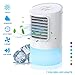 Produktbild Nobebird tragbare Luftkühler mini Klimaanlage Ventilator Luftbefeuchtung, 2 Timing, 3 Windgeschwindigkeiten,7 verschiedene Farben,Weiß