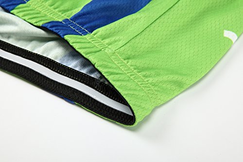 [Größe:S-5XL][option:Trägerhose,3D 2.8cm Sitzpolster] Fahrrad Trikot Langarm Radhose Radtrikot Fahrradbekleidung Herren Männer Hemd mit lange Ärmeln Set Cycling OutdoorTrikots Windjacke Neue - 8