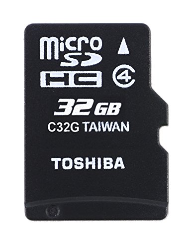 Toshiba High Speed Standard Micro SDHC 32GB Class 4 Speicherkarte schwarz - 2
