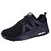 Produktbild Dasongff Laufschuhe Herren,Turnschuhe Männer Schwarz,Low-Top Turnschuhe,Shock Absorbing Rutschfeste Sportschuhe Schnürer Running Shoes mit Luftpolster