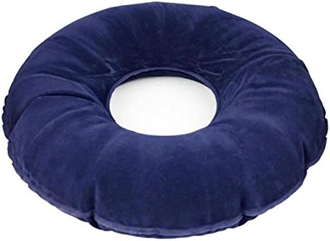 XUAN Medical Donut Cushion Inflatable Seat Anti Decubitus Hip Mat Pad With A Pump Mattress 39X13X9.5CM