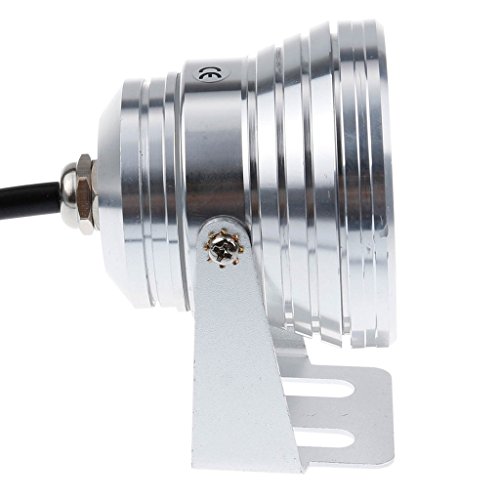 Bloomwin 12V 10W Warmweiß Teichlampen IP68 Poolbeleuchtung Teichbeleuchtung Unterwasserbeleuchtung für Teich, Brunnen, Pool, Gartenteich - 5