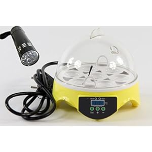 10x Inkubator halbautomatisch, 7 Hühnereier, Brutautomat, Brutmaschine, Brutkasten, Brutapparat DEFEKT, zum Ausschlachten, für Bastler