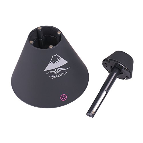 Itian 160ml USB Vulkan Mini-Luftbefeuchter, Berührungsbildschirm Schalter mit Farbe LED Leuchten Wechseln, ideal für Büro, Babyzimmer und Schlafzimmer (Schwarz) - 3