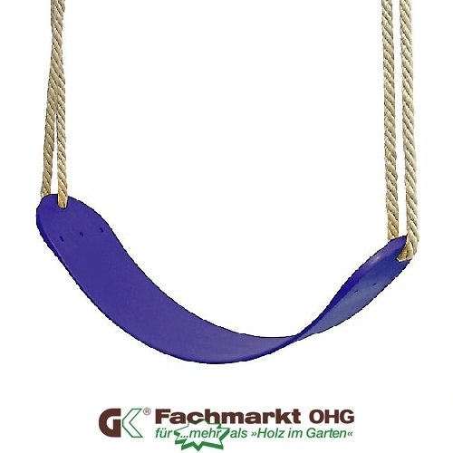 Preisvergleich Produktbild elastischer Schaukelsitz blau, mit 250 cm langen Seilen !