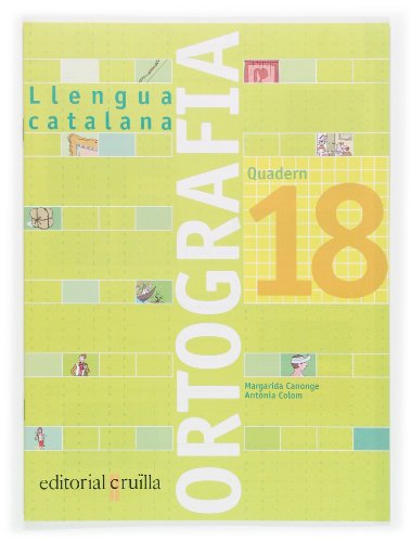 Quadern ortografia 18 Llengua catalana