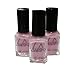 Ularma New Peel Off Liquid Tape Latex Tape Peel Off Base Coat Nail Art Liquid Palisade (Pink)