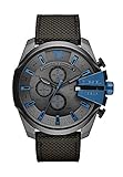 Diesel Herren Chronograph Quarz Uhr mit Nylon Armband DZ4500