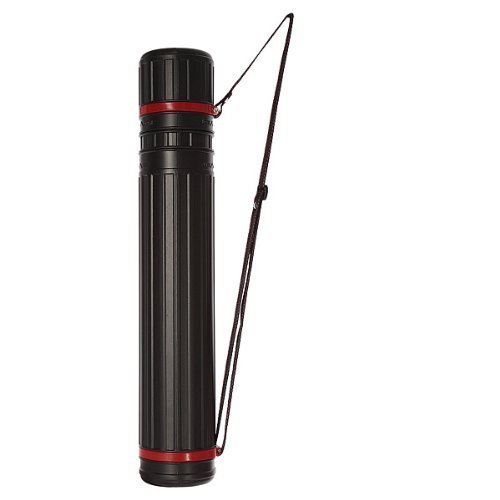 Artina Zeichenrolle Transportrolle für Bilder bis A1, schwarz Ø 9,0cm x 56cm bis 91cm - 2
