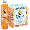 Rubicon Spring Sparkling Spring Water with Real Fruit Juice & Natural Flavours, 24 x 500 ml Multipack Bottles, 12 Orange Mango & 12 Pineapple Passion - By Shop 4 Less.