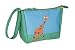 Lassig Cute Hanging Lightweight Kids Bathroom Wash bag Toiletry Travel Bag with multiple compartments, Wildlife Giraffe
