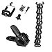Produktbild Newmowa Jaws Flex Clamp Mount + 8-joint Adjustable Neck for Gopro HD Hero, Hero2, Hero3, Hero4 and SJ4000, SJ5000 Action Camera (Jaws Flex clamp)