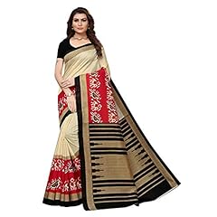 Fabwomen Cotton Silk Saree With Blouse Piece (S182031_Multi-Coloured_Free Size)
