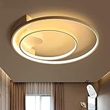 ✔ Regulable - la lámpara LED de techo incluye un mando a distancia, con el cual se puede cambiar el brillo y la temperatura de color (blanco cálido/blanco frío/neutral) sin escalonamiento.
