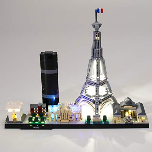 K9CK-Kit-Luci-per-Lego-Architecture-Parigi-21044-Kit-di-Illuminazione-a-LED-Compatibile-con-Modello-LegoSolo-Luce