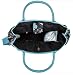 Yummy Mummy Large Designer Changing Bag Zebra Black Blue Mat Baby Nappy Diaper / Baby Infant Toddler Kids Child Boys Girls Cool Unique Special Activity Present Outdoor Indoor Room Popular Classic Newborn Equipment Items Gear Outside Professional Tools Shop Store Parents