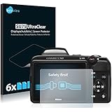 6x Displayschutzfolie f&uuml;r Nikon Coolpix L340 Folie Schutzfolie Displayfolie - Klar