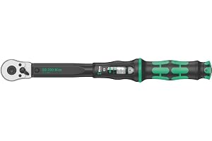 Wera Click Torque C 2 Adjustable Torque Wrench, 1/2" Square Drive, 20-100 Nm, 05075621001
