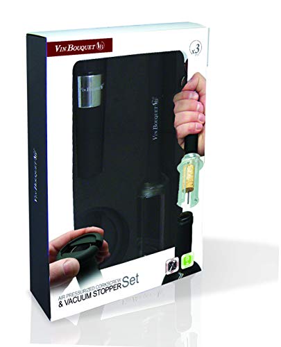 Vin Bouquet sacacorchos de Aire FI 010 Set Descorchador, centimeters