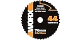 Altura de corte: 22 mm Worx M291073 - Disco multi-usos 76mm wa5031/44t h
