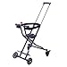 Produktbild SMLZV Kids Tricycle Slippery Artifact 3 Runden Leichtes tragbares Kindersicherheitssystem und Multi-Position Reclining Seat Extended Canopy Einfache Einhand-Faltung
