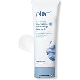 Plum 2% Niacinamide & Rice Water Face Wash 100ml | Hydrates & Brightens Skin | Softens & Smoothens Skin | Gentle & Non-Drying