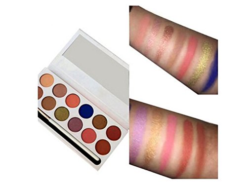 VWH 12 Farben Lidschatten Palette Makeup Eyeshadow Kosmetik Profi-Augenpalette - 3