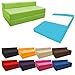Ready Steady Bed Fold-Out Water Resistant Z Bed Sofa, Red