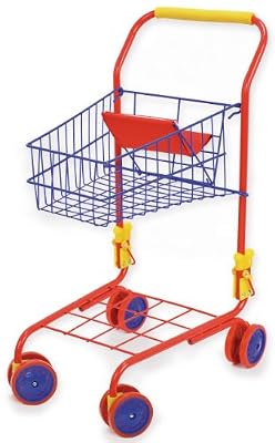 Bayer Design - 75001 - Jeu D'imitation - Commerçant - Chariot De Supermarché Couleur - 58 Cm