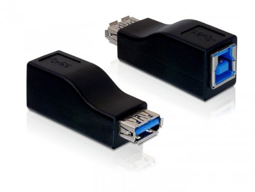 DELOCK Adapter USB 3.0-B Buchse > USB 3.0 A-Bu