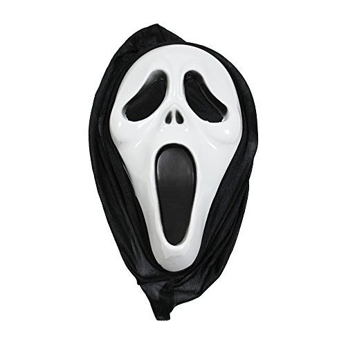 COM-FOUR® 4x Scream Maske, Screaming Ghost Maske Ghostface - 2