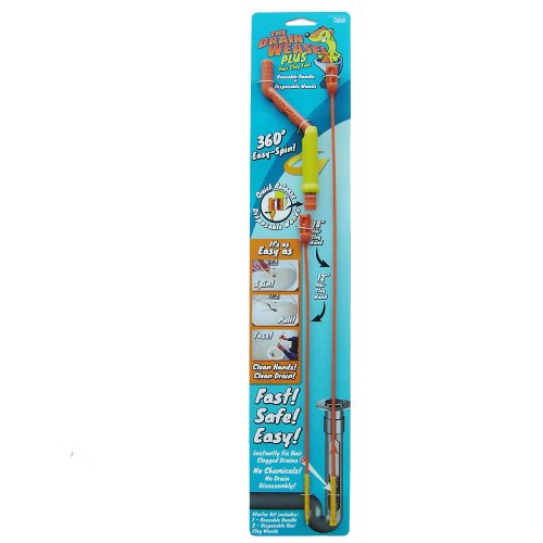 Drain Weasel Plus Drain Cleaning Hair-Clog Tool with Disposable Wands … by Eddingtons - 6