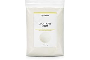 GymBeam Gomma di Xantano in Polvere 100g, Addensante e Stabilizzante, Sostituto del Glutine, Migliora la Consistenza e la Struttura degli Alimenti, Ideale per Salse e Minestre (100 g (1er pack))