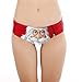 Produktbild Damen Dessous Weihnachten Luckycat Weihnachtsfrauen Santa Claus Print Panty Girls Unterwäsche Nachtwäsche Unterwäsche Reizwäsche Dessous-Sets