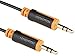 Price comparison product image mumbi Audio Cable 3.5 mm Jack to 3.5 mm Jack with Gold Plated Connectors 3 m