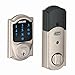 Produktbild Schlage Connect Camelot Touchscreen Deadbolt with Built-In Alarm, Satin Nickel, BE469 CAM 619 by Schlage Lock Company