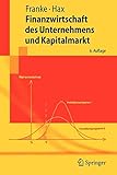 Image de Finanzwirtschaft des Unternehmens und Kapitalmarkt (Springer-Lehrbuch)