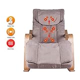 Unser Rocking Chair wird aus hochwertigem Echt-Holz gefertigt. Das minimalistisch monolithische Design fügt sich hervorragend in Ihre Wohnräume ein. Der Stressless Sessel umfasst 8 Massagerollen, die sich entlang des Rückens bewegen. Die Beinablage ist bequem und stufenlos verstellbar (0-90 Grad). Zwei kräftige Massageknoten sorgen für eine effektive Nackenmassage! 100% garantiert! Sie können uns jederzeit für eine ausführliche Beratung kontaktieren!