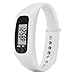 Produktbild Hunpta Run Schritt Armbanduhr Schrittzähler Kalorienzähler Digital LCD zu Fuß Entfernung (Weiß)