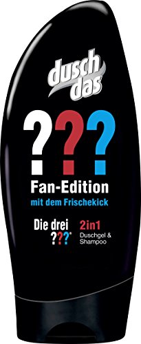 Duschdas 2 in 1 Duschgel und Shampoo Die Drei Fragezeichen Fan-Edition, 6er Pack (6 x 250 ml)
