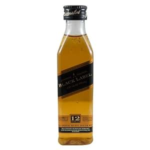 Johnnie Walker Black Label Blended Whisky 5cl Miniature