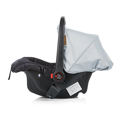Chipolino Baby Stroller Set Passo, Grey 2 in 1 with Car Seat 0+