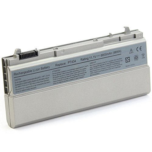 subtel® Qualitäts Akku (8800mAh) für Dell Latitude E6400 / E6400 ATG / E6410 / E6500 / E6510 / Precision M2400 / M4400 PT434 Notebookakku Laptopakku Ersatzakku Batterie - 2