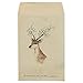 Produktbild rainbabe 100 Christmas Deer Vintage Papier Umschläge Einladung Buchstabe für Briefe